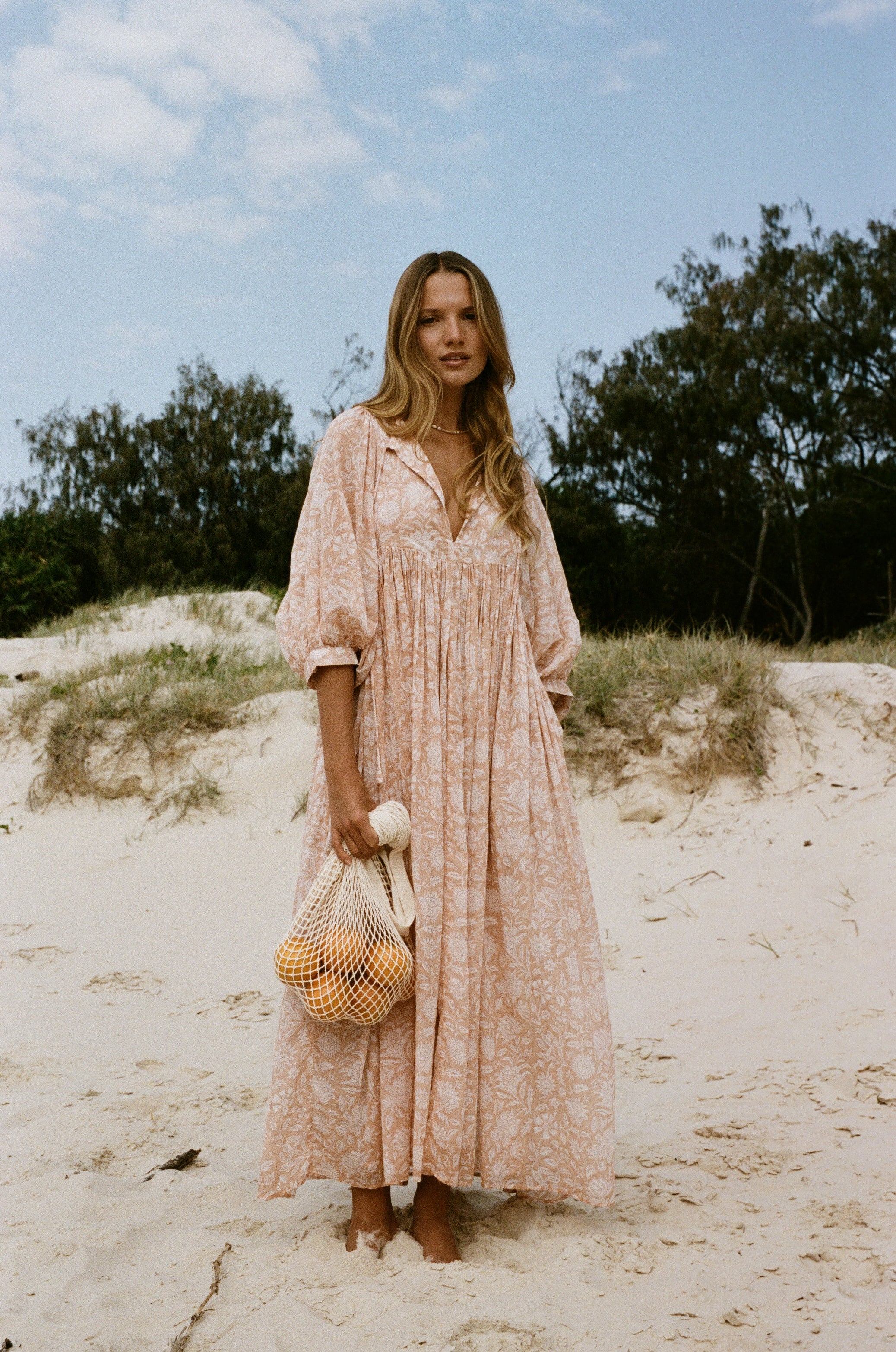 Blush boho best sale maxi dress